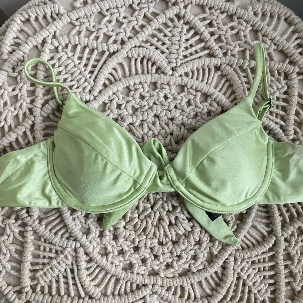 Pastel Green Women's bikini x-small